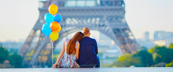 Paris Romantic couple