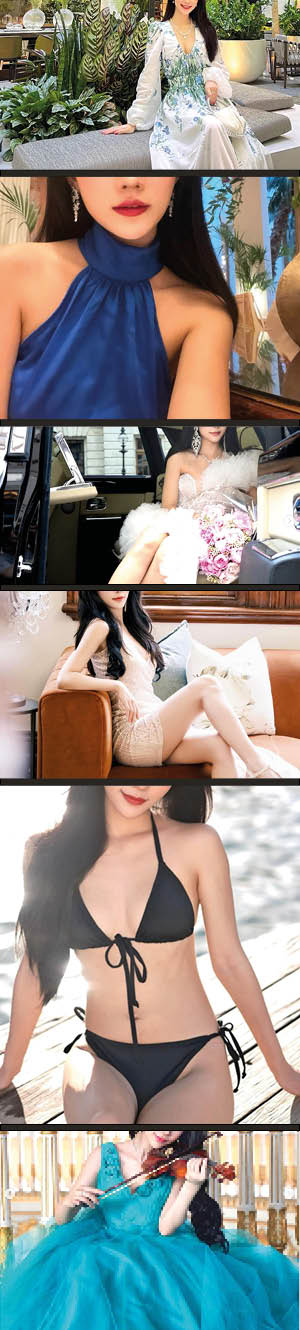 BL Escort Model Akari Banner Public Akari Blue Label Models